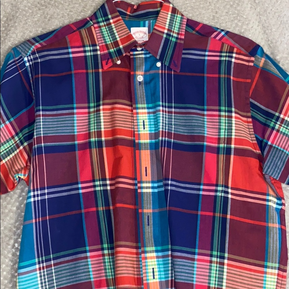 Brooks brothers short sleeve button down
